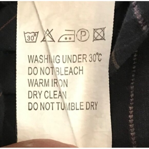 G-Paul Jeans XXL Mens Long Sleeve Button Down Shirt Cotton Black Gray Plaid - Picture 6 of 8